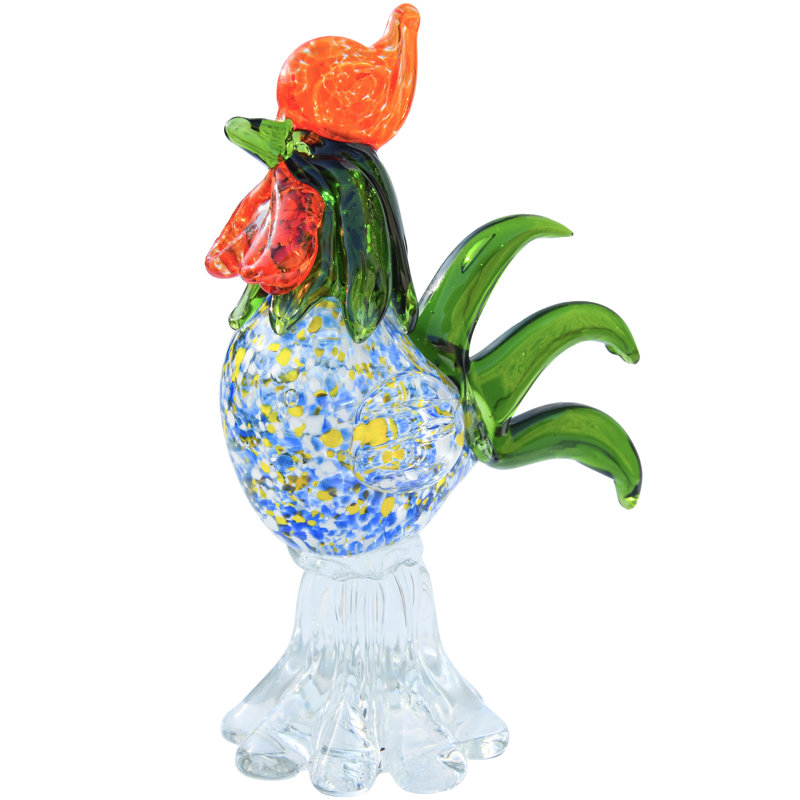 Alfredo Barbini Murano Handmade Glass Animals Hourglass