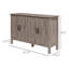 Armoire de rangement de couloir, buffet de buffet, armoire de salon, armoire de bar à café