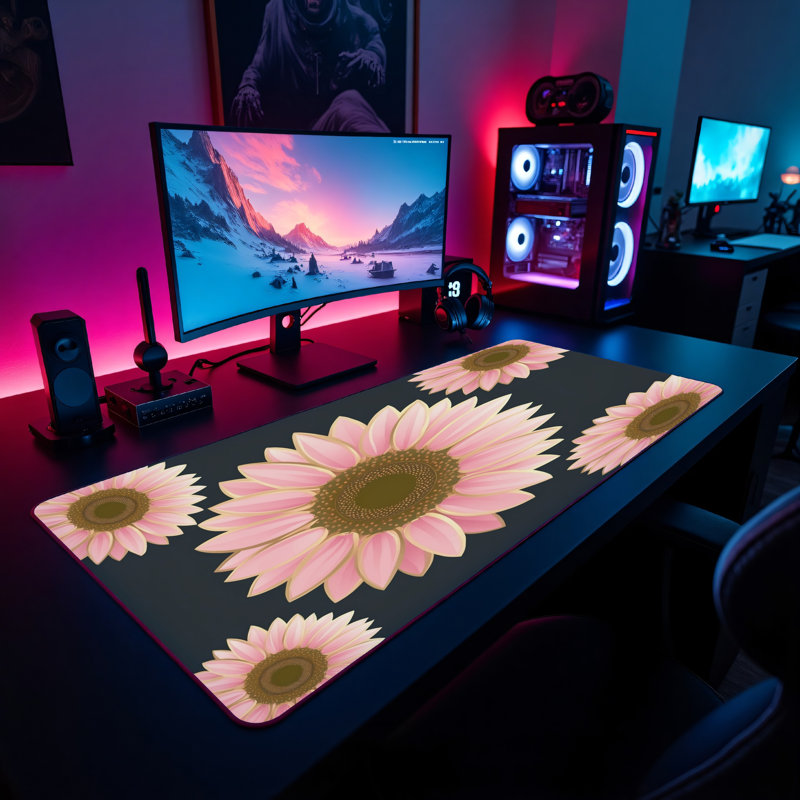 Polyester Desk Pad, 31.5x15.5
