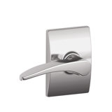 Manhattan Lever with Century Trim Hall and Closet Lock