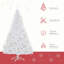 Arbre de Noël illuminé 6 pi