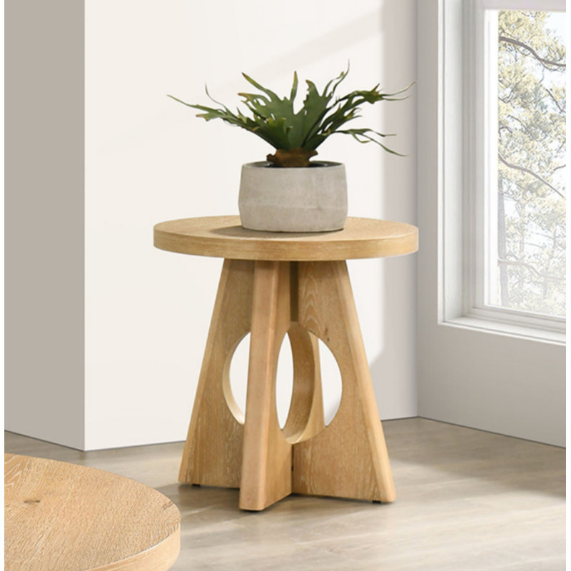 Table de bout Frew, Oak
