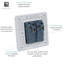 Trendi Switch 2 Gang Retractive Home Automation Switch-117404232