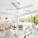 Sofucor 52" 5-Solid Blade Smart Modern Ceiling Fan with LED Light,Remote