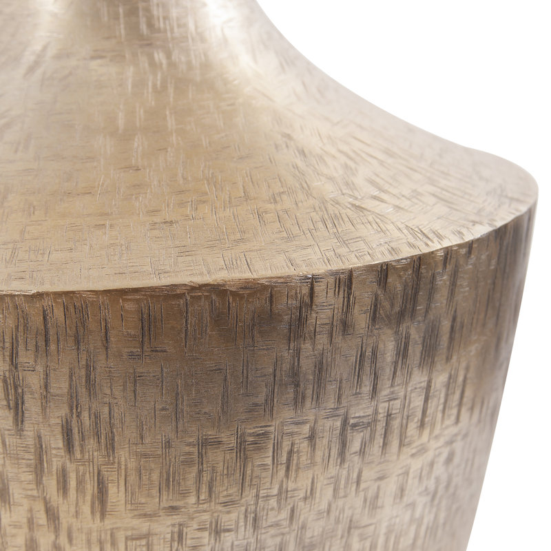 Vase de table en aluminium