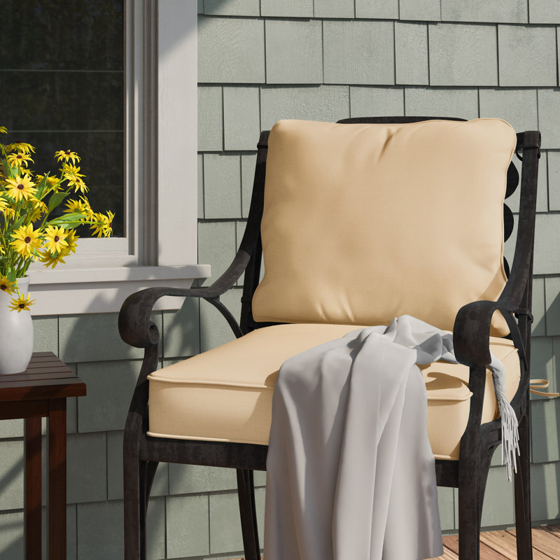 Coussin de siège pour chaise d'extérieur Lester, Pierre