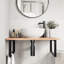 Ashwanth 80cm Solid Wood Bathroom Vanity Top-41700130
