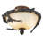 Julee 13.75'' 2 - Light Weathered Patina Bowl Ceiling Fan Light Kit