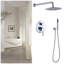 Système de douche complet avec valve brute-70856758