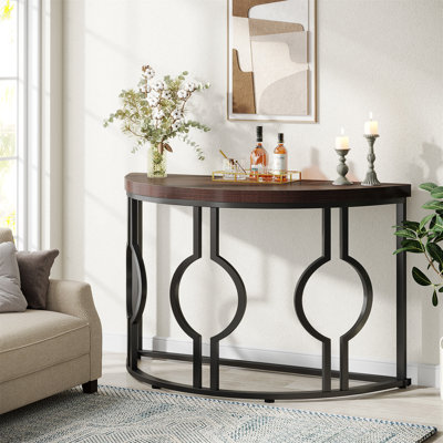 Console demi-lune pour vestibule