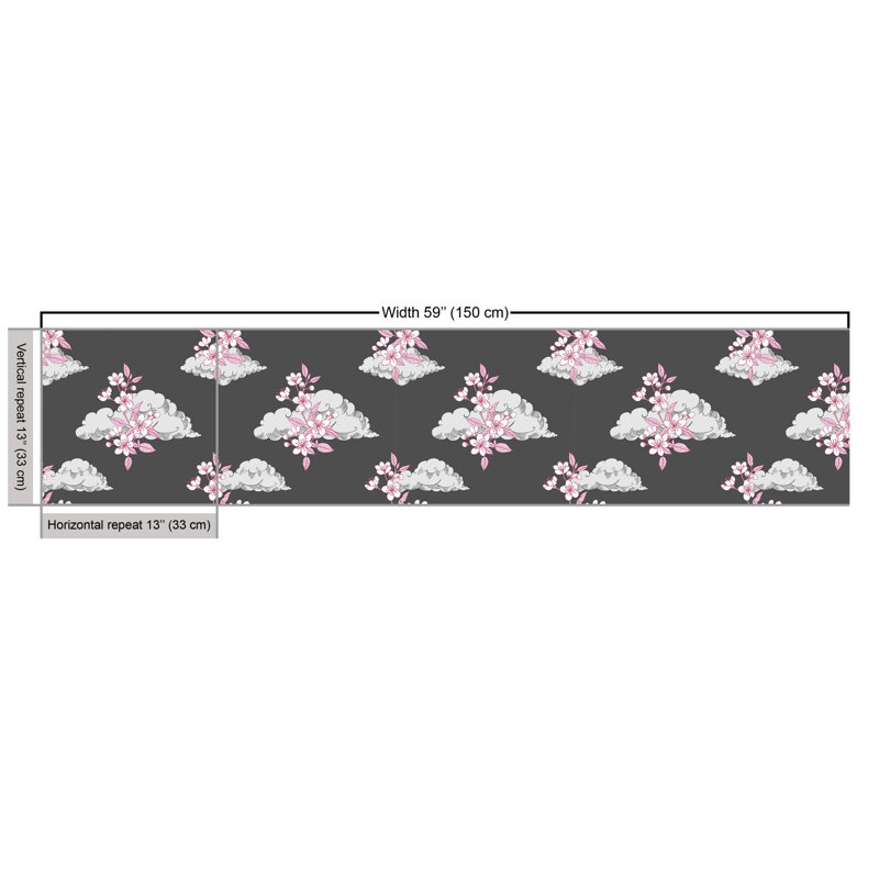 Chantina Japanese Sakura Blossom on Cloud Multi-Purpose Fabric