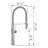 Culina II Pull-Down Dual-Spray Touchless Sensor Kitchen Faucet-98579156