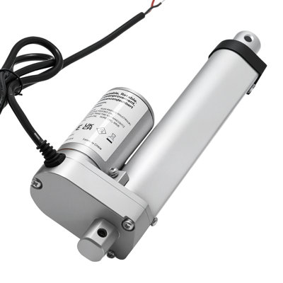 Actionneur linéaire 12 V, actionneur de mouvement linéaire haute vitesse de 0,6 po / s 4 po, 225 lb / 1000 N avec protection IP54 et support de fixation pour bureau de levage, fauteuils inclinables, ouvre-porte de fenêtre