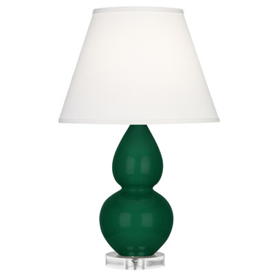 Petite lampe d'appoint à double gourde