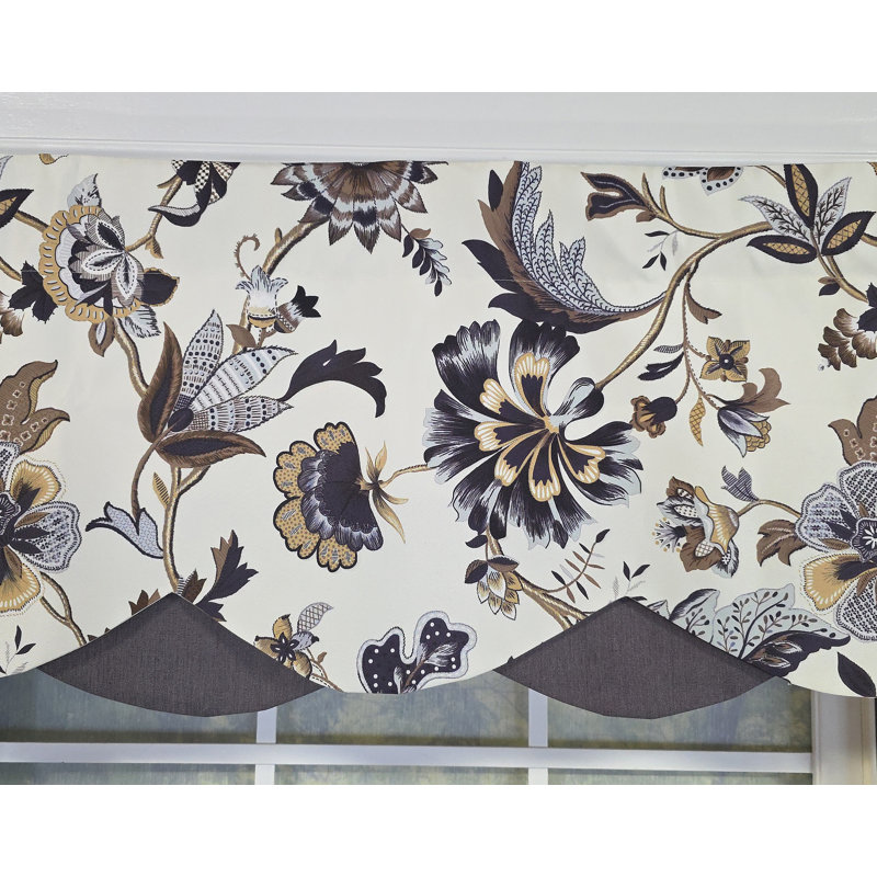 RLF Home Zanzibar Petticoat Valance, Gray