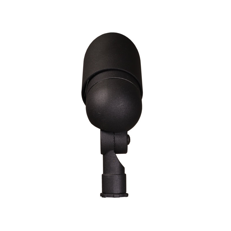 Black Cast Aluminum LED Directional Bullet Spotlight
