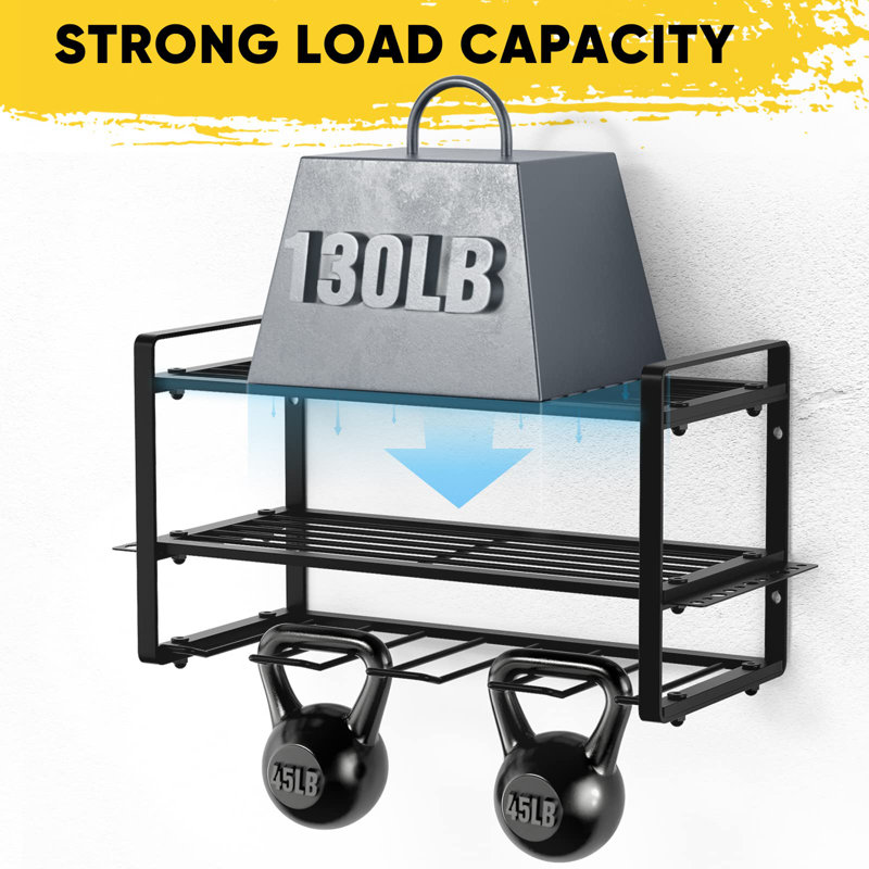 Power Tool Organizer, Drill Holder Wall Mount, Heavy Duty Garage Tool Organizer And Storage, Suitable Tool Rack For Workshop And Garage(3 Tier)