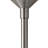 Haussman 73" Torchiere Floor Lamp with White Cone Shade-836504605