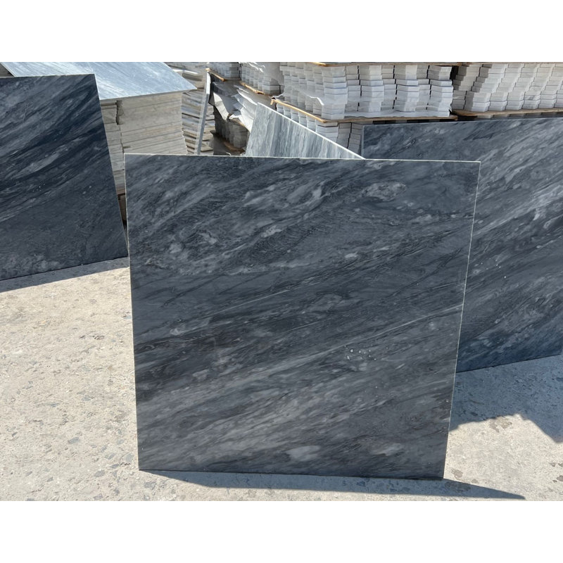 Bardiglio 12" x 12" Marble Wall & Floor Tile