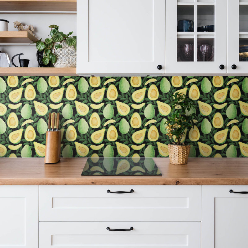 Zuckerman 50 x 100 cm PVC Tile in Green