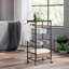 35.4'' H x 16.1'' W Utility Cart with Wheels