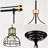 Harvey 4-Light Linear Pendant Chandelier with Metal Shade (Bulb Not Included)