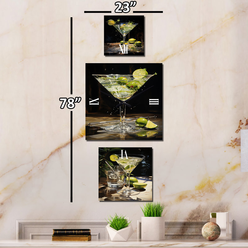 Shamelle Metal Wall Clock
