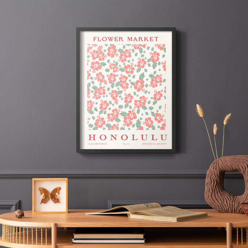 Matisse IX, reproduction encadrée - bois massif, Noir, H 10 po x l 8 po