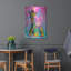 Bungalow Rose «Aminal Bebees - Giraffe Chilin» par Dean Russo, art mural en métal-457172966