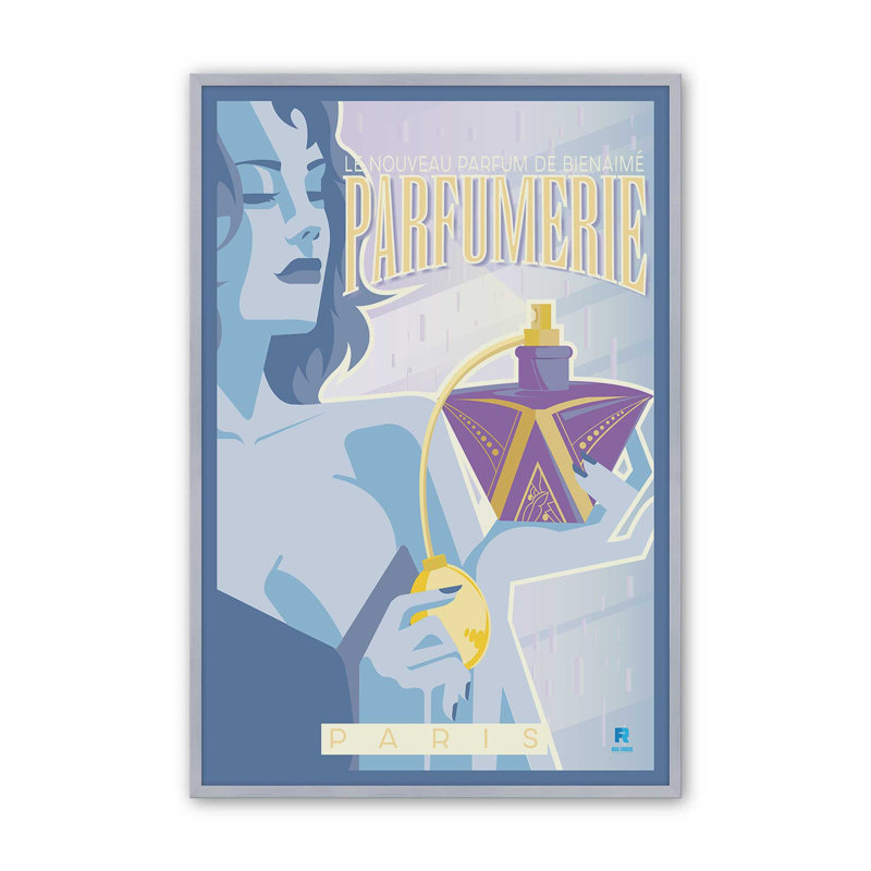 Impression de velours parfum de rêve, Impression encadrée sans passe-partout, H 15,25 po x l 12,25 po, Chrome poli