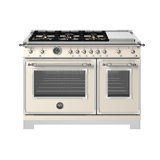 Bertazzoni 48" 7.1 Cubic Feet Smart Retro Natural Gas Free Standing Range with 6 Burners
