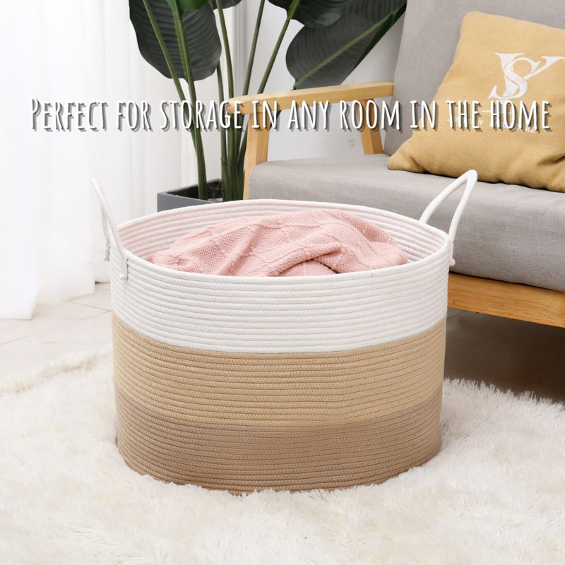 Park Life Designs Fabric Decorative Bin, 15" x 10" x 10"