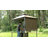 11Ft. W x 5 Ft. D Soft Top Grill Gazebo with a Side Collapsible Awning-96225501