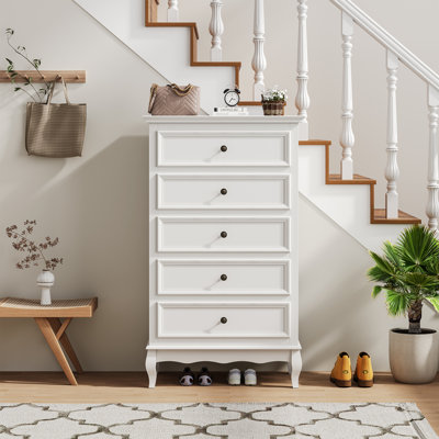 Blane 46" H X 27.6" W Manufactured Wood 5-Drawer Dresser