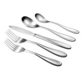 David Shaw Silverware Monet Stainless Steel Flatware Set - Service for 4