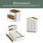 3-Pieces Bedroom Sets, Twin Size House-Shaped Wooden Bed With Storage Drawers, Nightstand With Colorblock Design And House-Shaped Stroage Rack-675897085