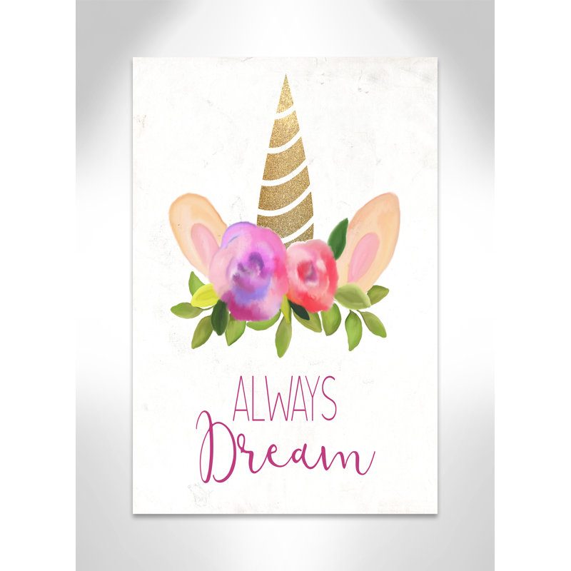 Toujours rêve 1, H 36 po x l 24 po x P 1,5 po, Toile