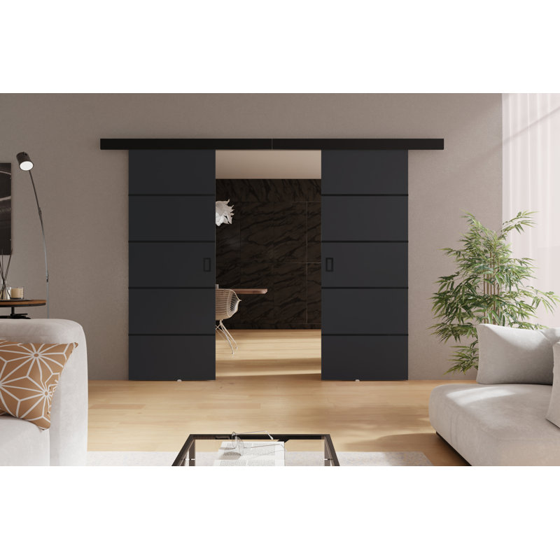 Baban 2 Door, 134cm x 205cm, Graphite Grey