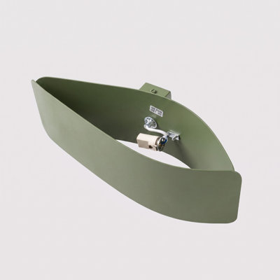Steel Flush Mounted Sconce
