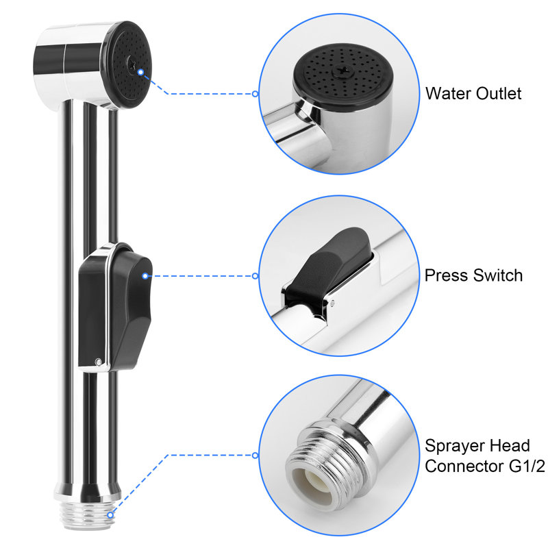 Handheld Bidet Toilet Sprayer Kit