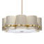 Carousel 4-Light Chandelier, Off-White