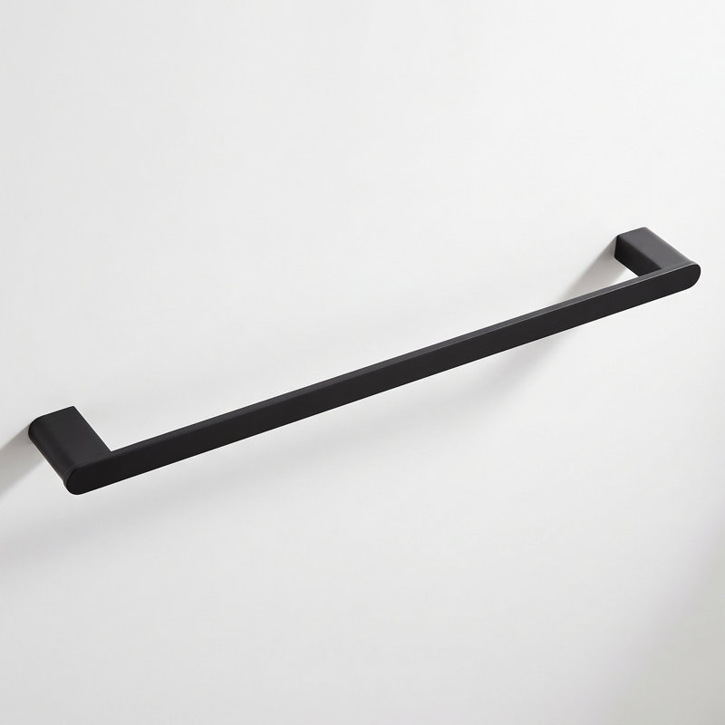 Linear 1 Towel Bar, Black