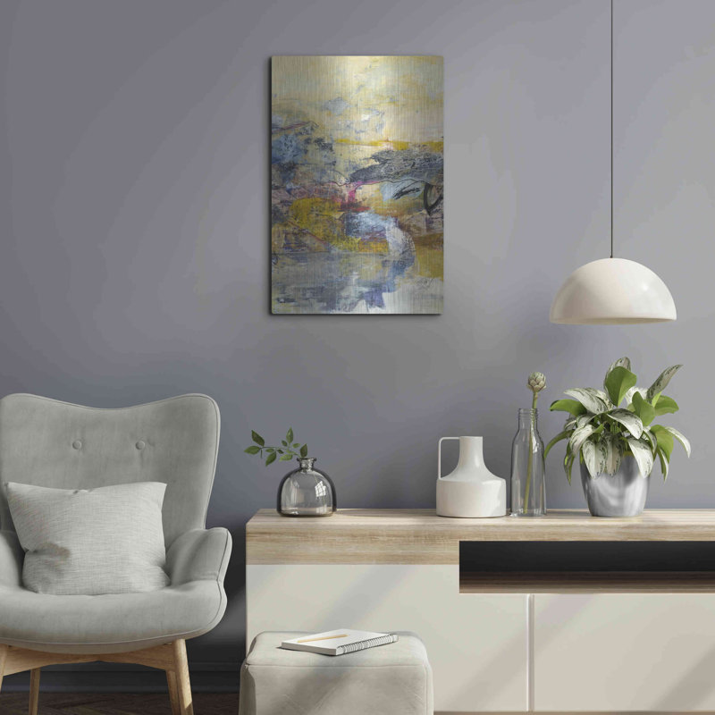"Textured Triptych II" par Jodi Fuchs, H 24 po x l 16 po