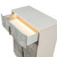 Pavira 5-Drawer Chest - Stone