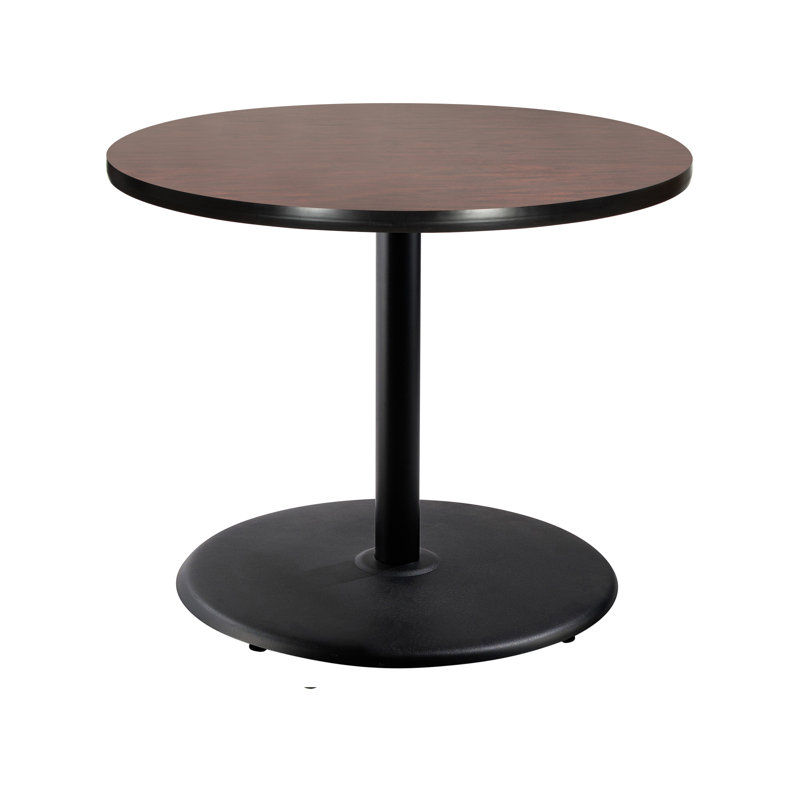 Table basse Bennet, H 30 po x L 36 po x l 36 po, Noir, Acajou