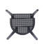 Ensemble de chaises de conversation à cadre en fer durable pour l'intérieur et l'extérieur, parfait pour le patio et le jardin-364886778