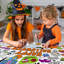Décorations de table en papier pour l'Halloween, nappe festive pour décorer une table lors d'une fête, célébrations saisonnières et activités manuelles créatives