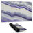 Purple geode - 14.00"x24.25" Desk mat