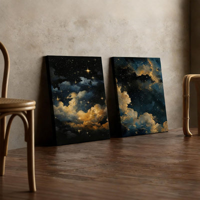 2 Piece Wrapped Canvas Print