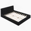 Grand lit plateforme tapissier-734052416